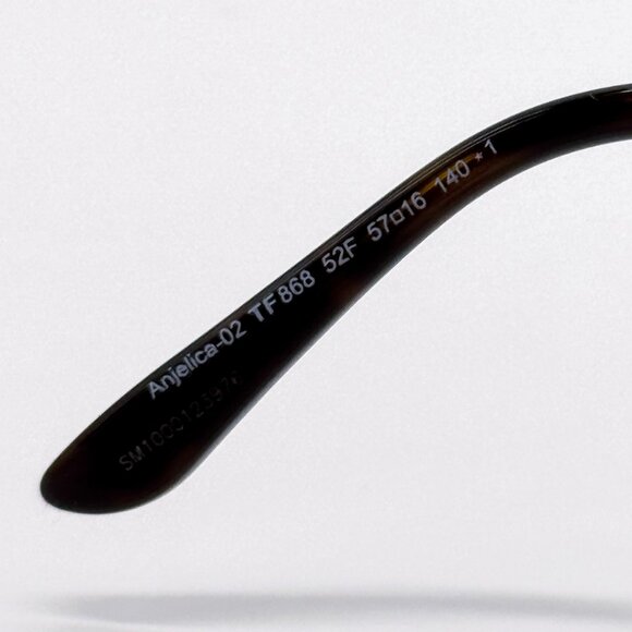 NEW TOM FORD ANJELICA-02 TF868 52F CAT EYE WOMEN SUNGLASSES FT0868/S HAVANA - Picture 9 of 11